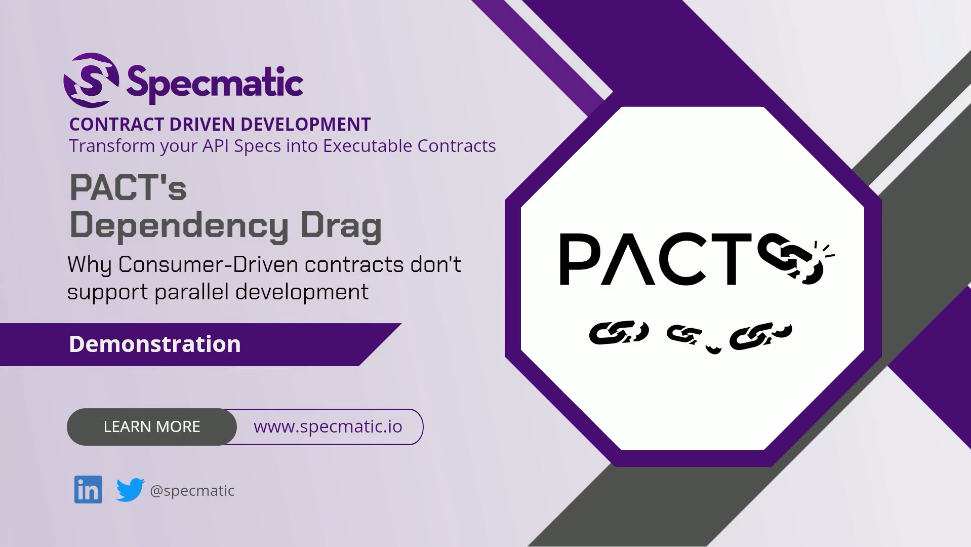 Pact's Dependency Drag : Why Consumer-Driven Contracts Don't Support ...