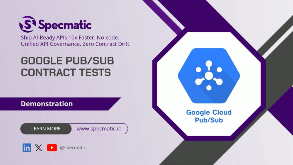 Google PubSub contract tests