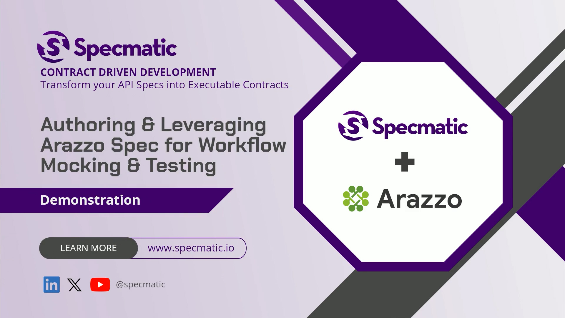 Visual Workflow Mocking & Testing with Specmatic and Arazzo API