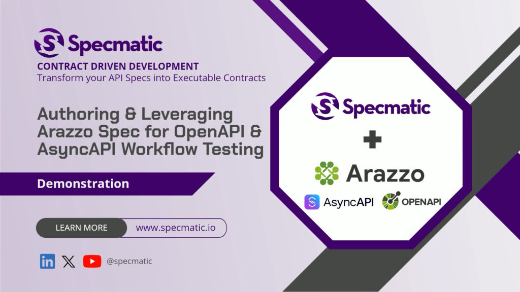 arazzo openapi asyncapi demo with specmatic