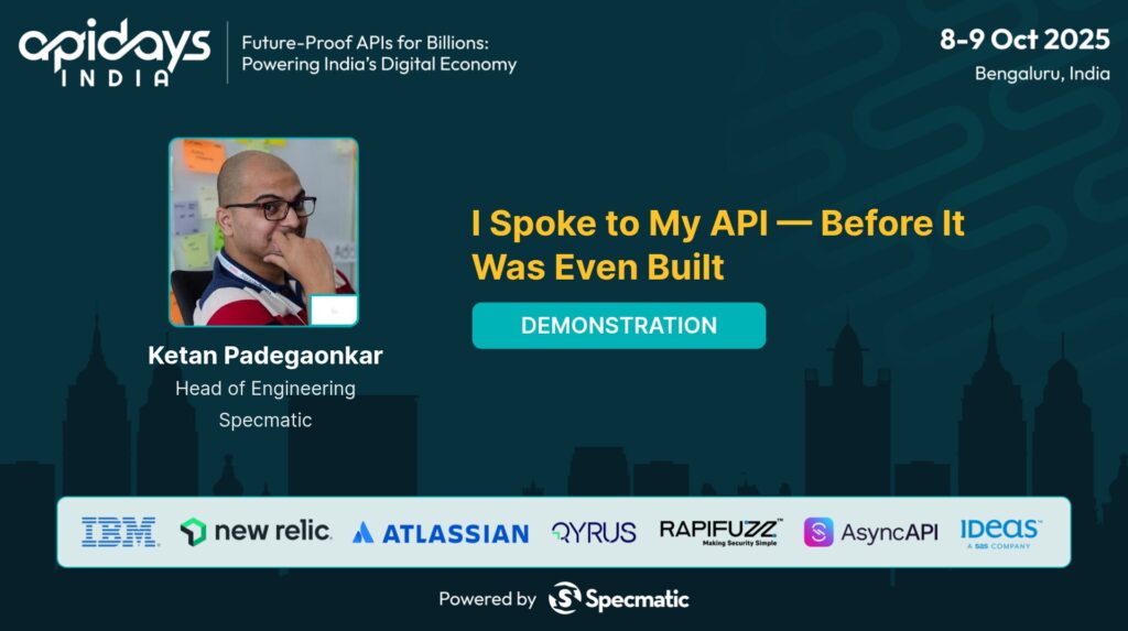 ketan padegaonkar apidays india speaker card