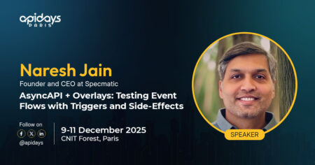 Naresh Jain apidays Paris 2025 speaker card - AsyncAPI overlays