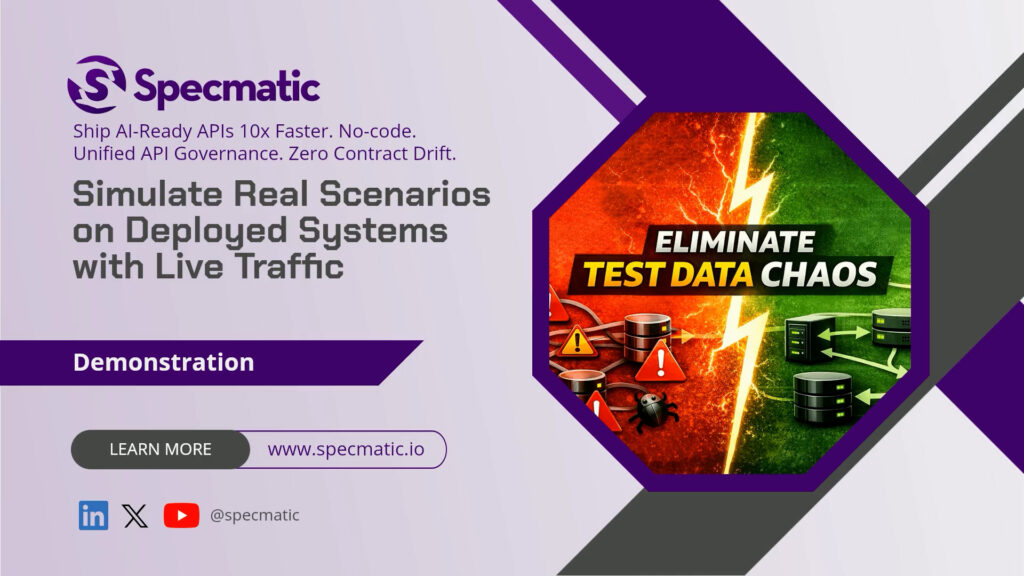 API proxy recording with Specmatic